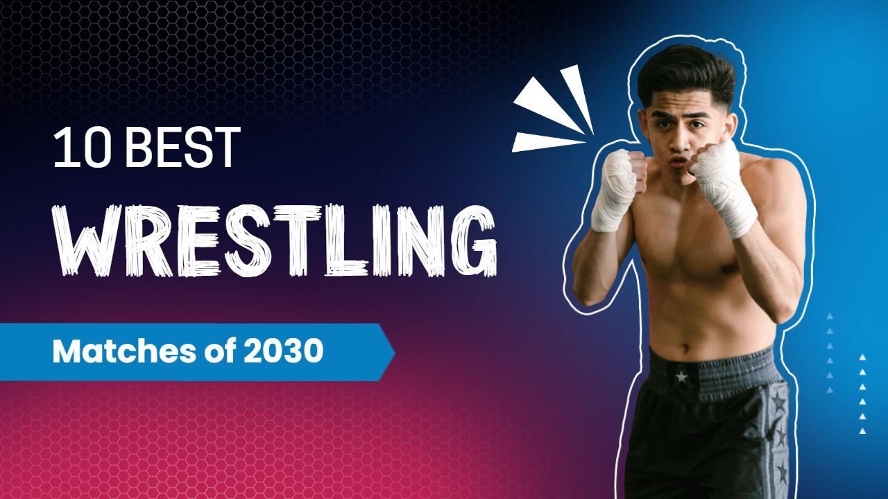Epic Wrestling Championship Highlights Gaming YouTube Thumbnail Template