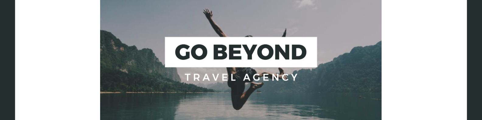 Escape into Adventure with Travel Agency LinkedIn Banner Template