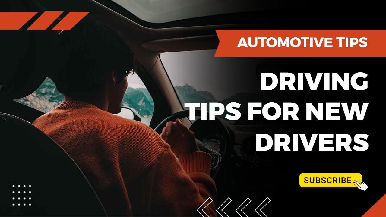 Essential Driving Tips New Drivers Car YouTube Thumbnail Template