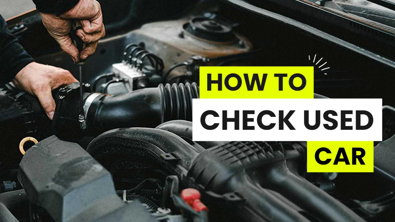 Essential Tips for Checking Used Car YouTube Thumbnail Template