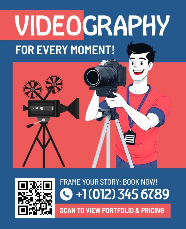 Event Videography Service Promotion Flyer Template