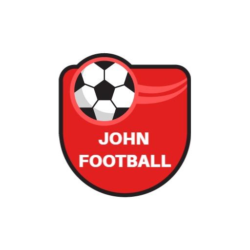 Exciting Red Soccer Logo Featuring a Dynamic Football Design Logo Template