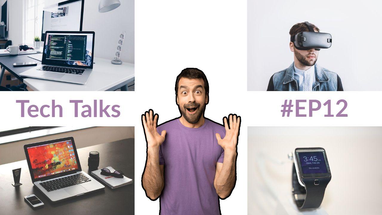 Exciting Tech Talks Episode 12 YouTube Thumbnail Template