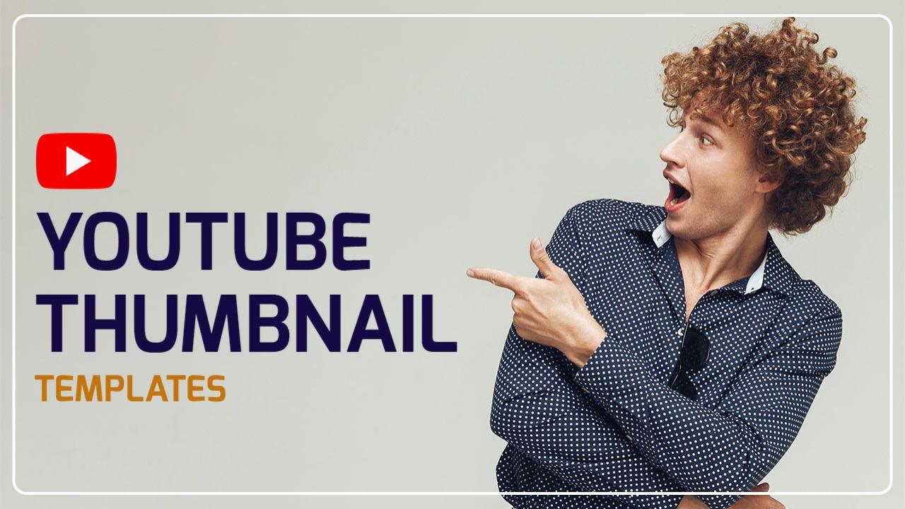 Exciting Trending Topics Discussion YouTube Thumbnail Template