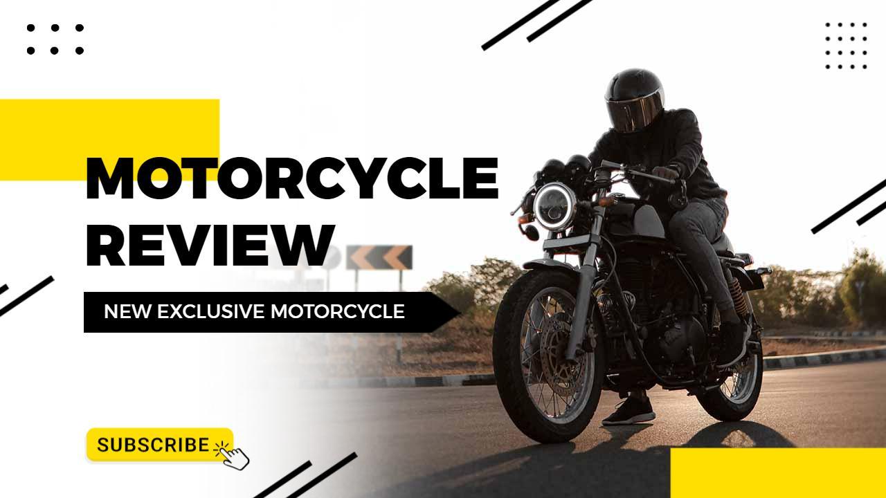 Exclusive Motorcycle Review Adventure YouTube Thumbnail Template
