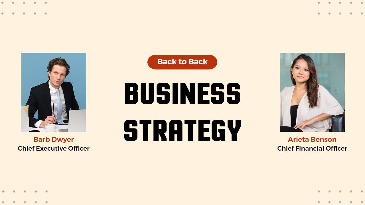 Executive Dialogue Business Strategy YouTube Thumbnail Template