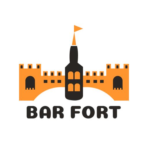 Experience Vibrant Wine Bar Atmosphere in a Cozy Space Logo Template