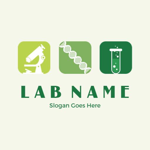 Explore Innovative Microscopes in Modern Science Logo Template