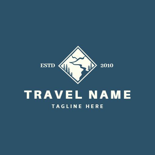 Explore Nature's Beauty with Scenic Travelling Adventures Logo Template
