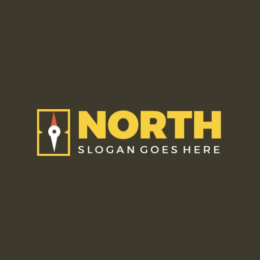 Explore New Directions with North Compass Logo Template