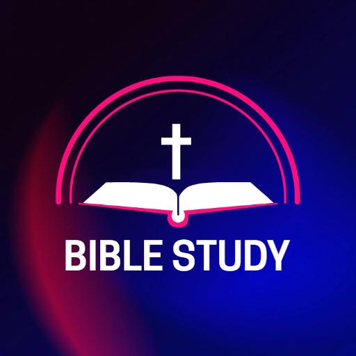 Explore Spiritual Growth Through Engaging Bible Study Logo Template