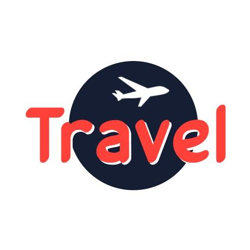 Explore the World with Stylish Travel-Themed Logo Template