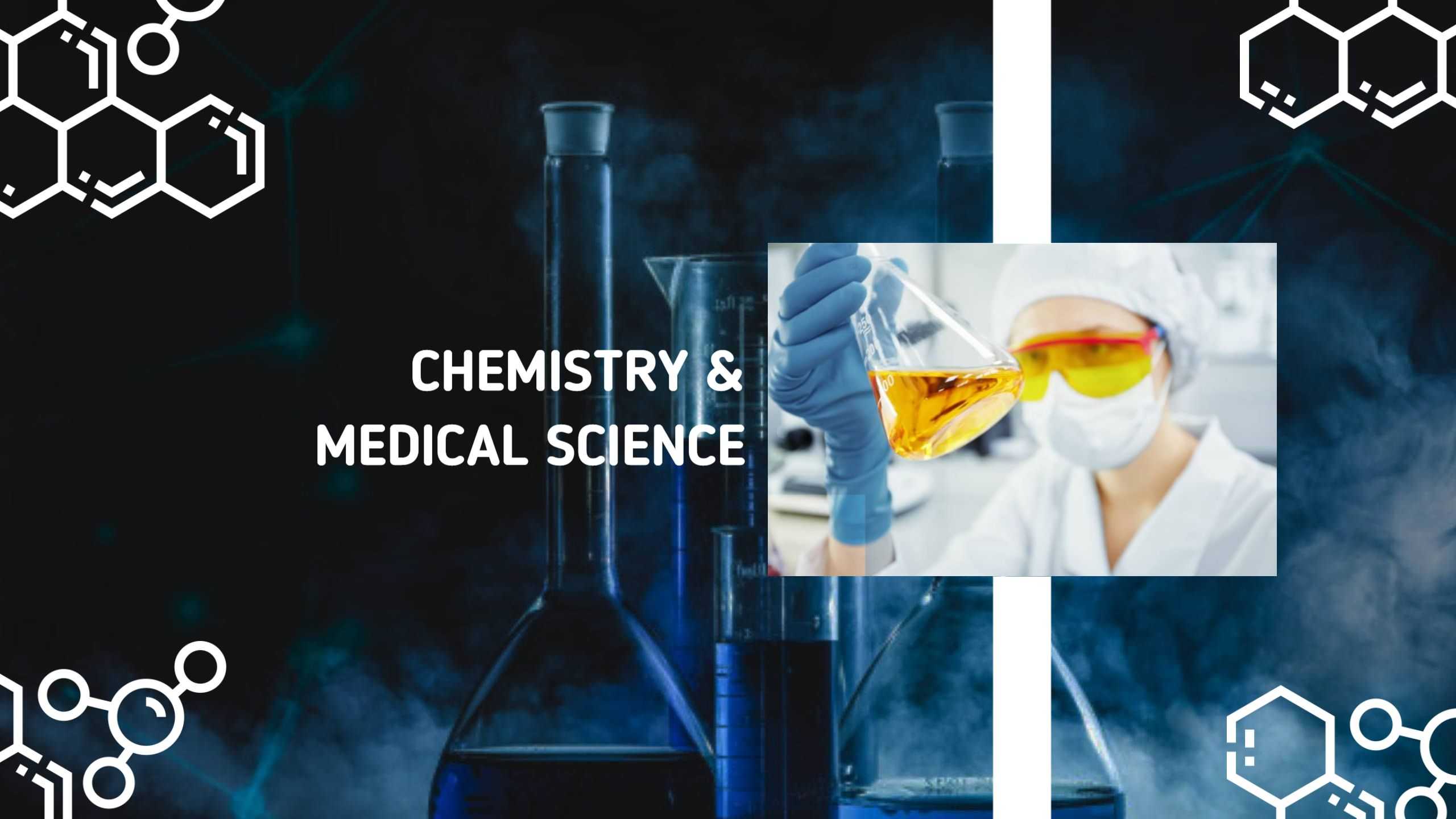 Exploring Chemistry and Medical Science for Your YouTube Banner Template