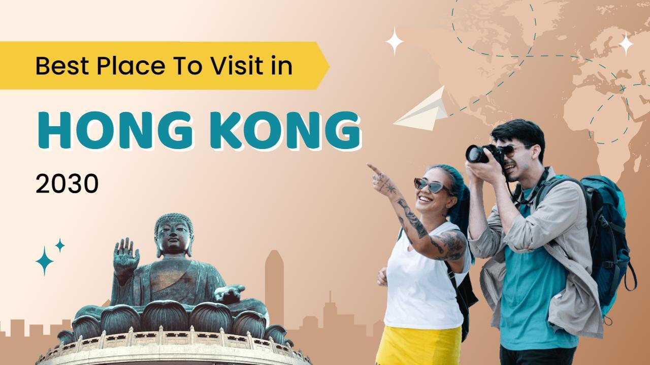 Exploring Hong Kong Travel YouTube Thumbnail Template