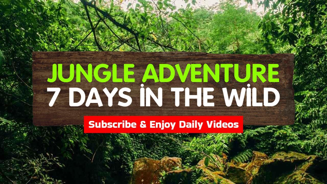 Exploring Jungle Adventure Daily VLog YouTube Thumbnail Template