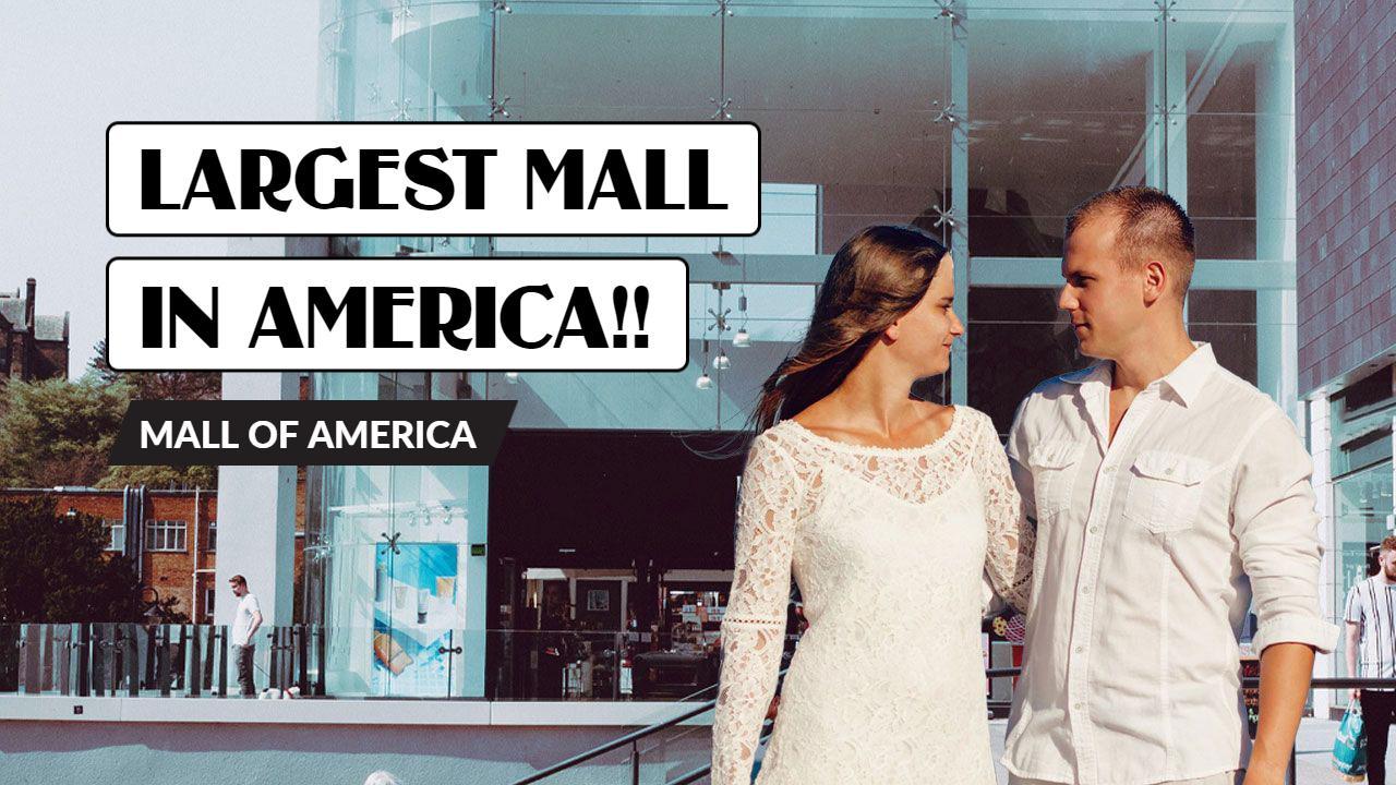 Exploring Largest Mall in America Experience Trending YouTube Thumbnail Template