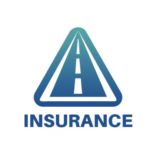 Exploring Secure Routes with Dependable Insurance Solutions Logo Template