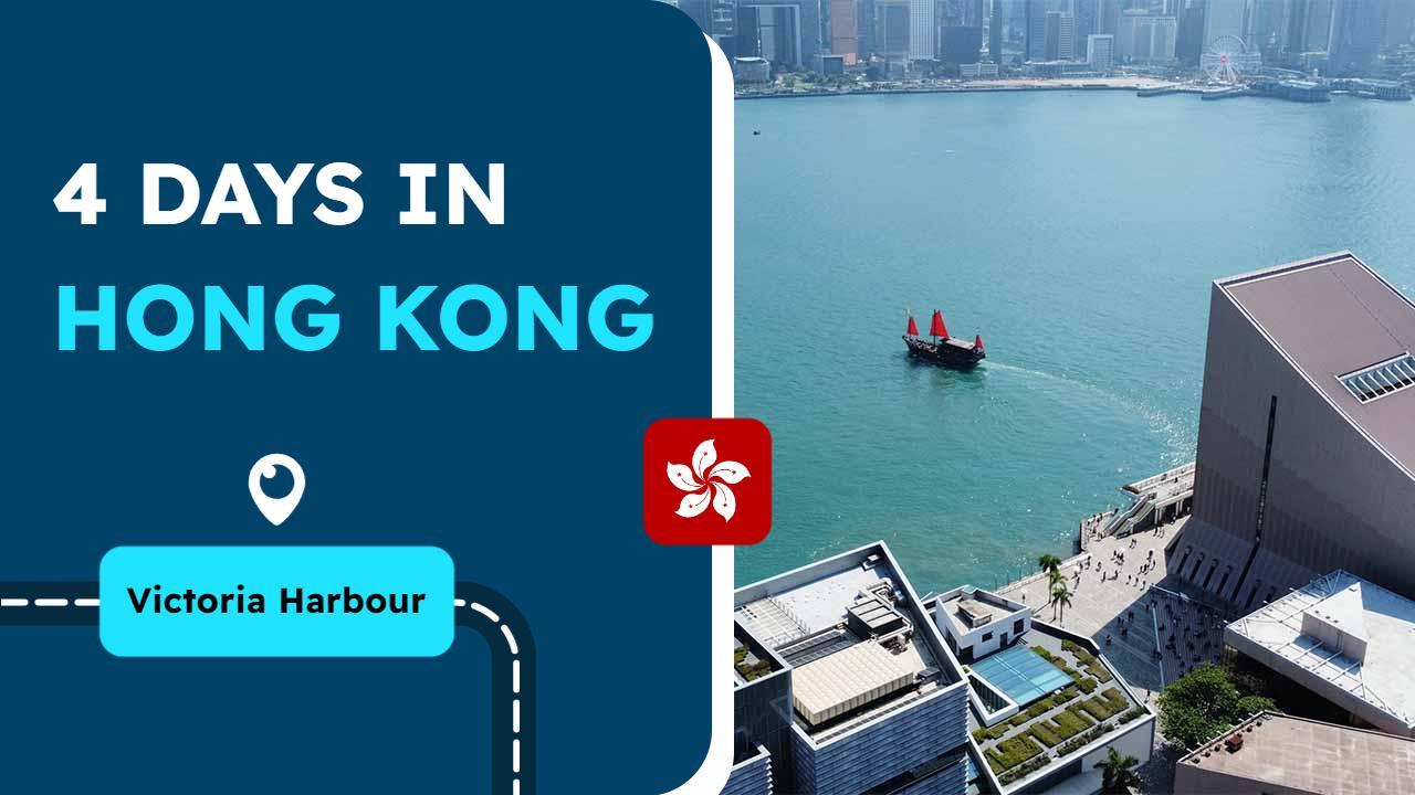 Exploring Victoria Harbour Scenic Views Travel YouTube Thumbnail Template