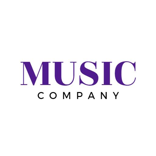 Express Your Creativity with a Stylish Music Company Logo Template