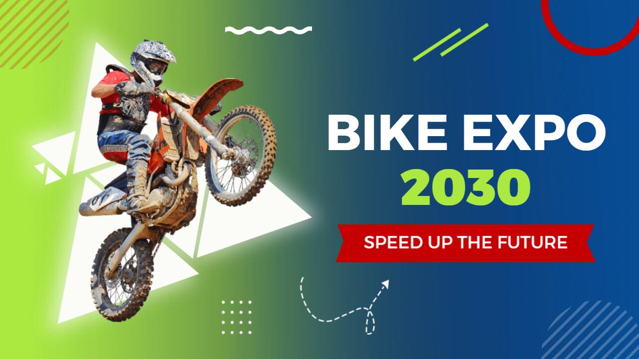 Extreme Bike Stunt Performance YouTube Thumbnail Template