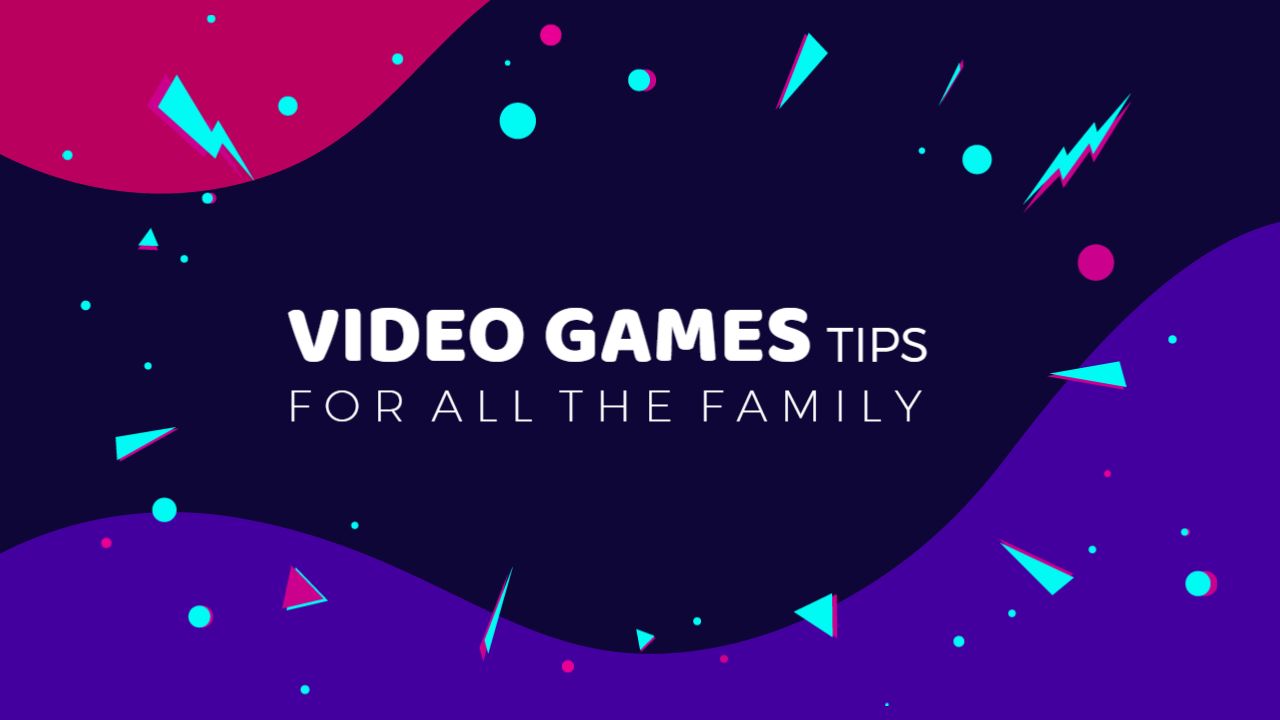 Family-Friendly Video Games Tips Fun Gaming YouTube Thumbnail Template