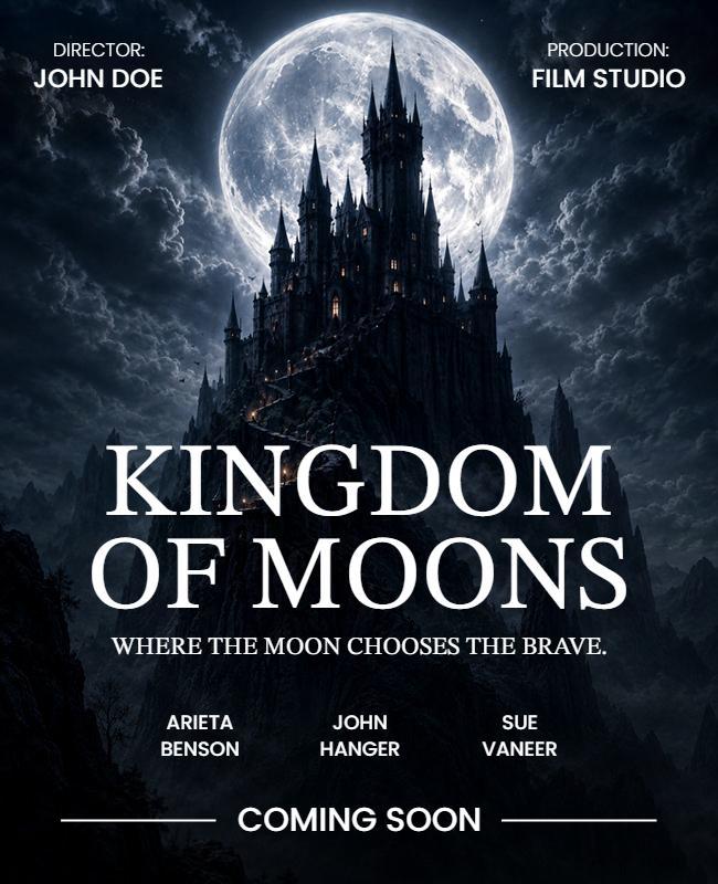 Fantasy Movie Release Poster Template