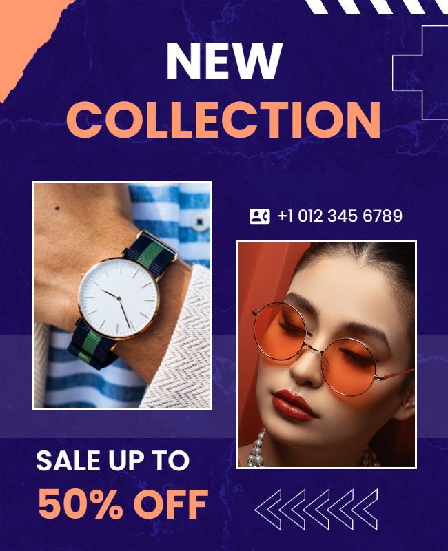 Fashion Accessories Sale Flyer Template