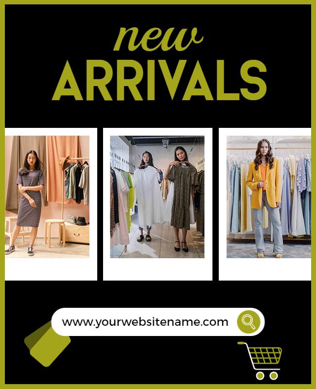 Fashion Boutique New Arrivals Flyer Template