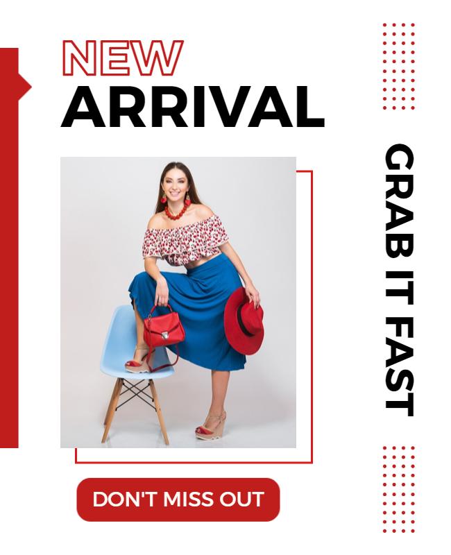 Fashion Forward Chic Summer Outfit Promotion Poster Template