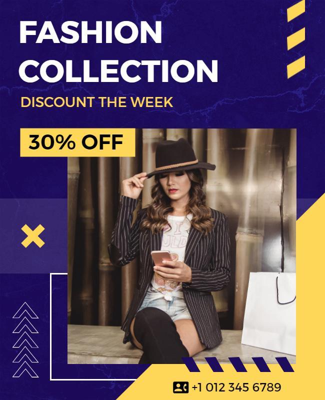 Fashion Sale with Special Discount Flyer Template