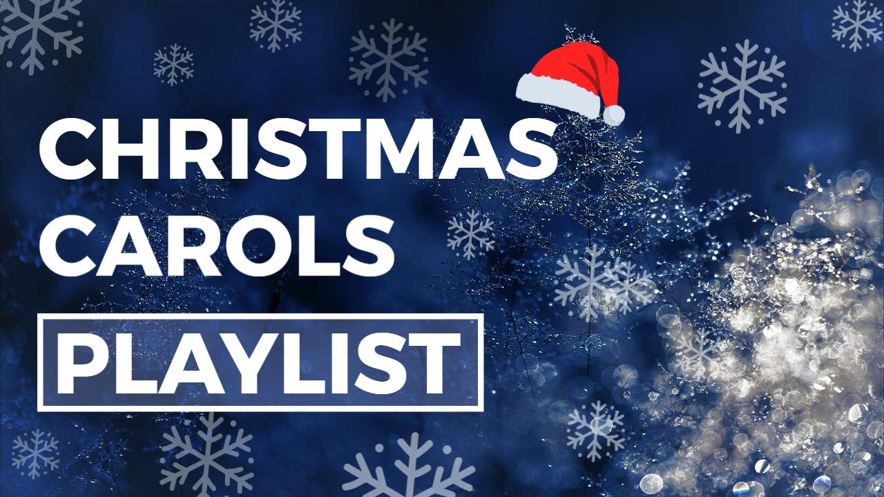 Festive Christmas Carols Holiday YouTube Thumbnail Template