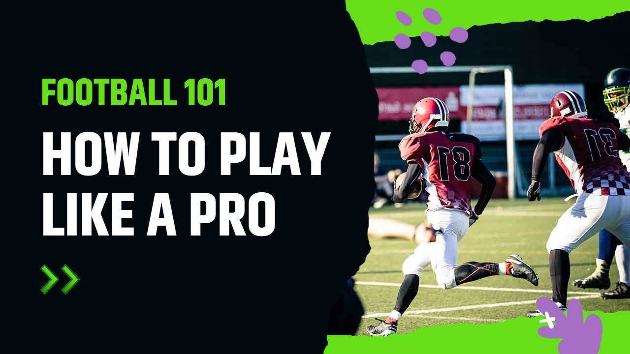 Football Skills Tutorial Play Like A Pro YouTube Thumbnail Template