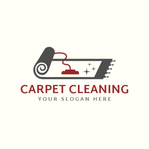 Fresh and Clean Carpet Illustration for Carpet Cleaning Logo Template