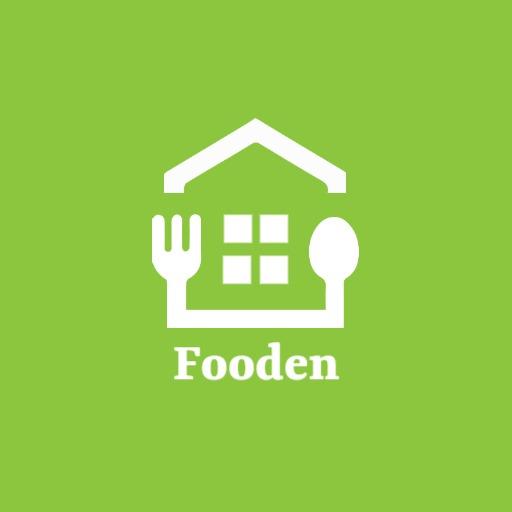 Fresh Green House and Utensils Design for Restaurant Logo Template