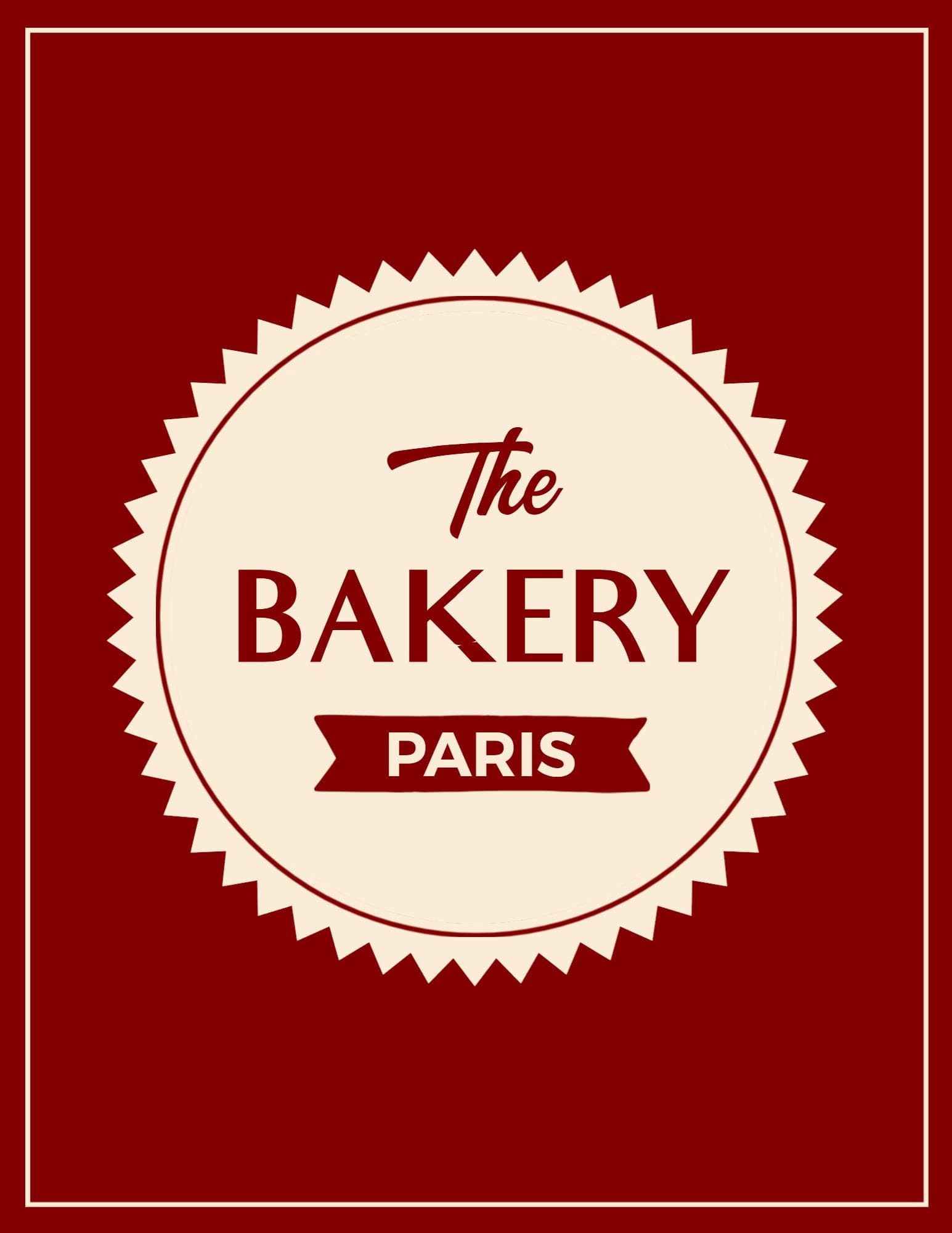 Freshly Baked Goods and Delightful Treats Bakery Menu Template