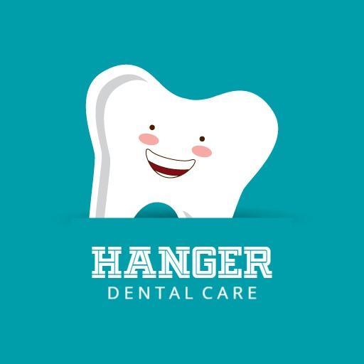 Friendly Cartoon Tooth Character Promoting Dental Care Logo Template