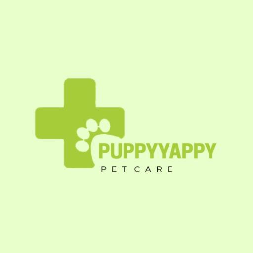 Friendly Light Green Design Promoting Pet Care Center Logo Template