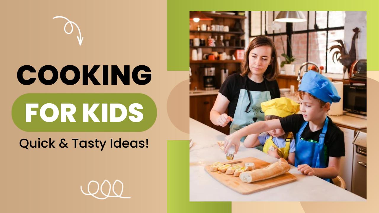 Fun Cooking Activities for Kids YouTube Thumbnail Template