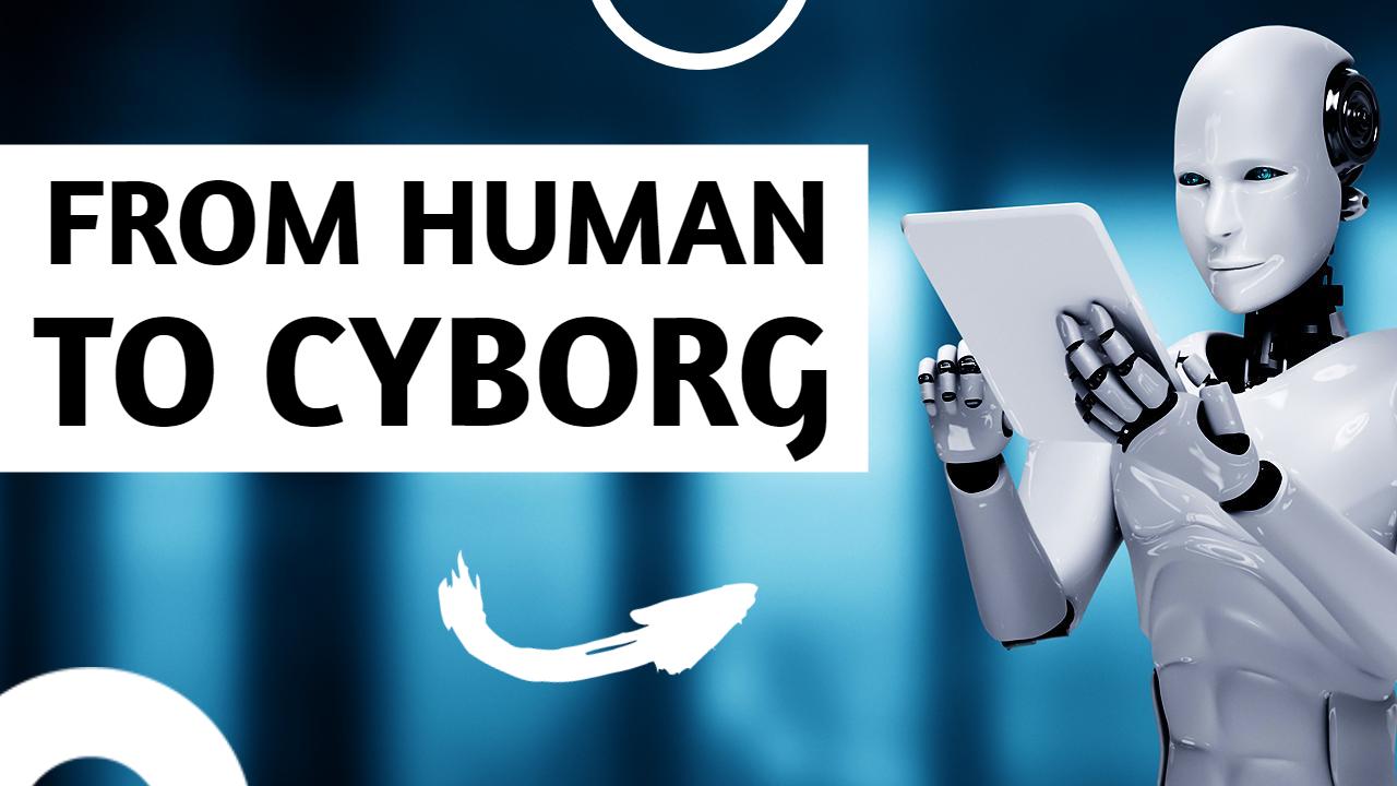 Futuristic Robot Evolution Technology YouTube Thumbnail Template