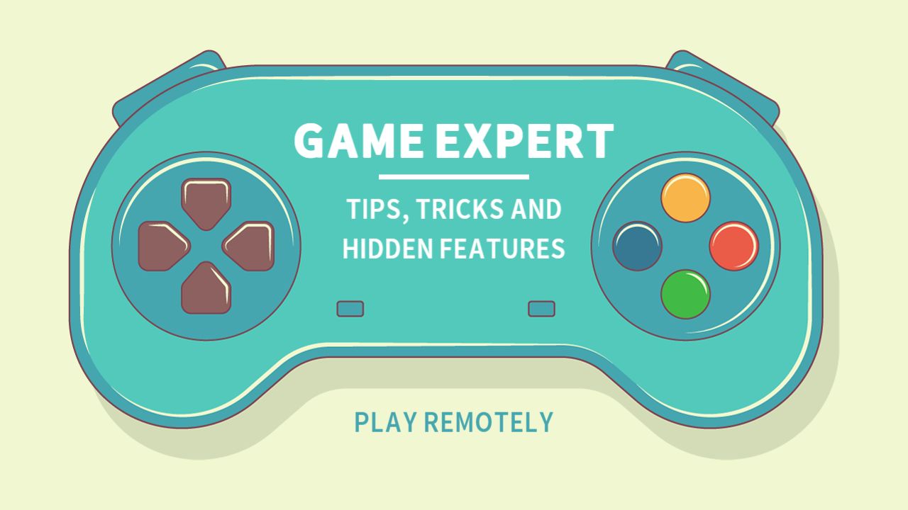 Game Expert Tips Tricks Hidden Features Gaming YouTube Thumbnail Template