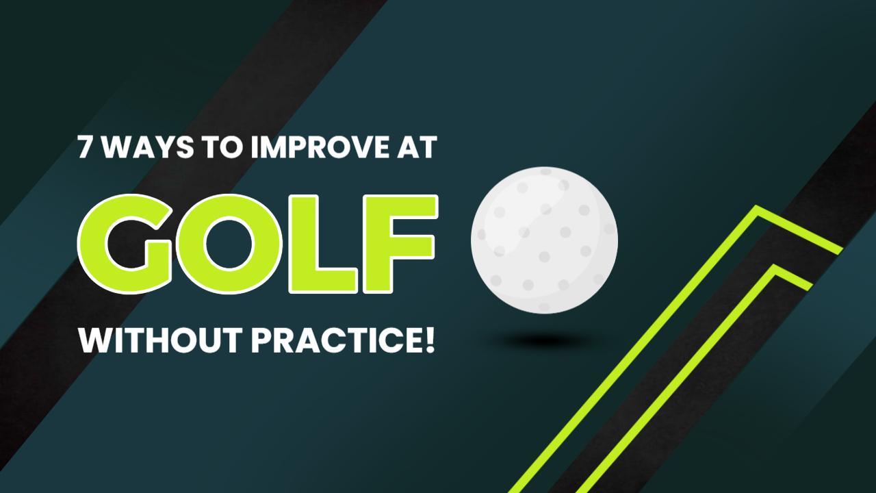 Golf Improvement Techniques Without Practice Sports YouTube Thumbnail Template