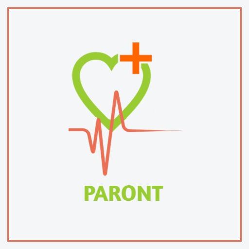 Green Heart with Red Cross Represents Healthcare and Hospital Logo Template