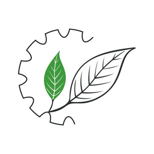 Green Leaf Design Illustrating Eco Friendly Initiatives Logo Template