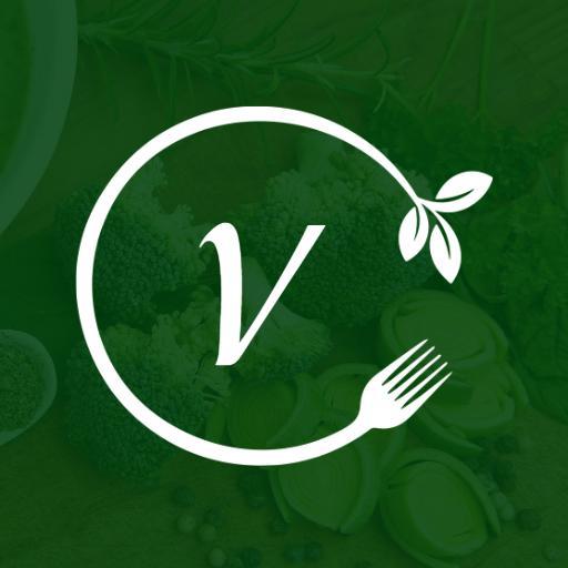 Green Leaf Inspired Alphabet Logo Representing Fresh Cuisine Logo Template