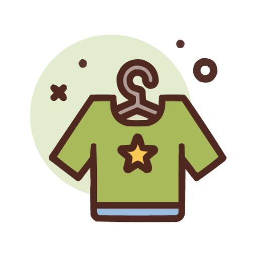Green Stylish T-Shirt Design for Modern Fashion Logo Template