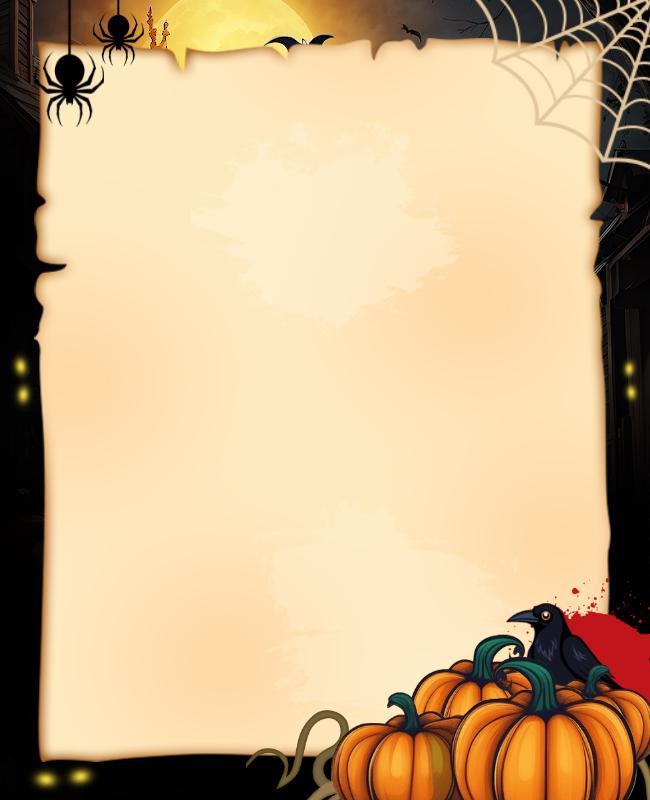 Halloween Spooky Pumpkin Festival Flyer Template