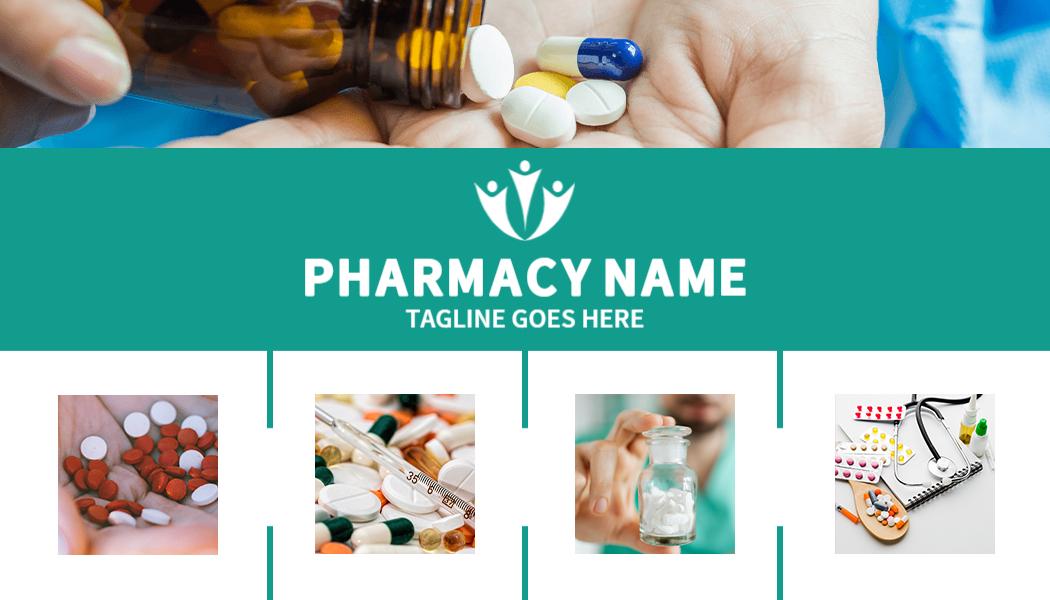 Healthcare Professional Green Medical Business Card Template