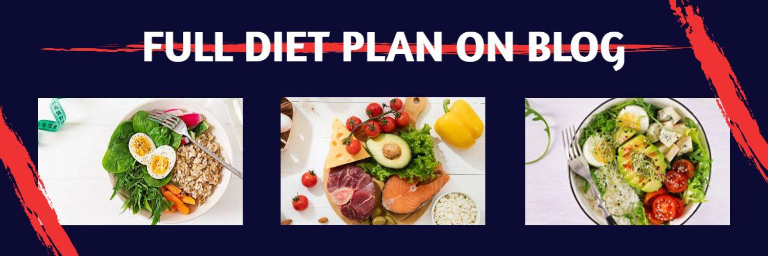 Healthy Meal Options Displayed Vibrantly for Twitter Banner Template