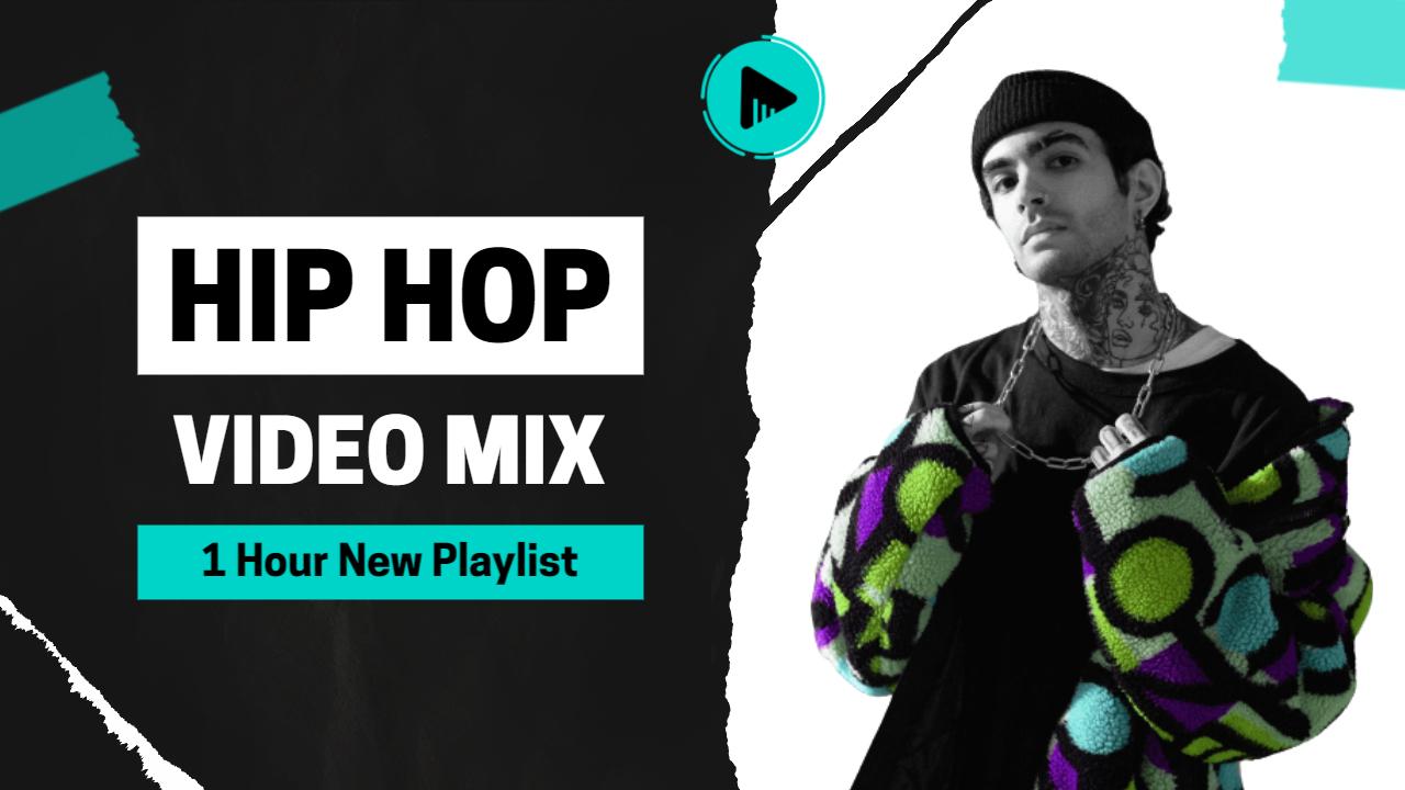 Hip Hop Video Mix Playlist YouTube Thumbnail Template