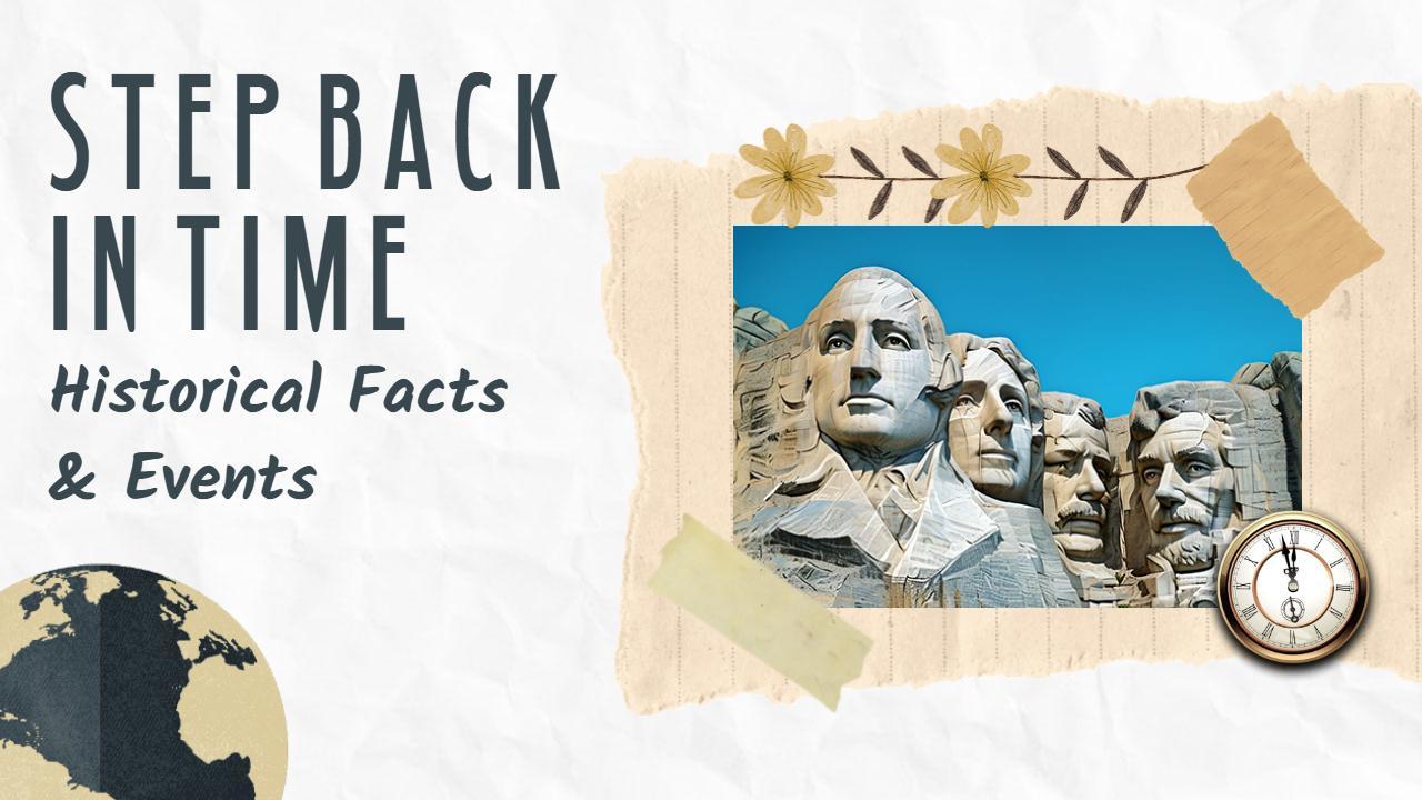 Historical Events Journey Through Time Trending YouTube Thumbnail Template